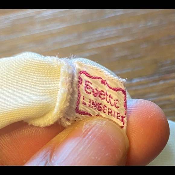 Evette Lingerie Vtg. Chiffon SATIN Lace Adjustable Strap Gown Slip Dress. - Picture 4 of 10